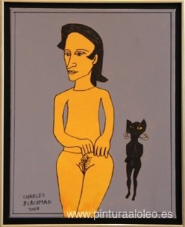 Desnudo y gato