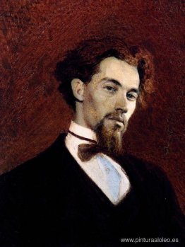 Retrato del artista Konstantin Savitsky