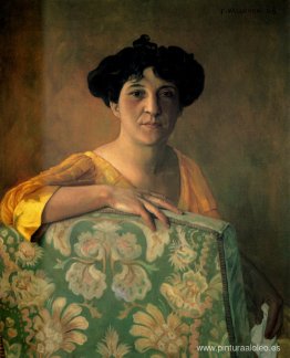 Retrato de Gabrielle Vallotton