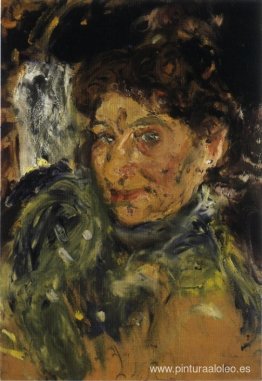 Retrato de la Madre, Maria Gerstl, inacabado