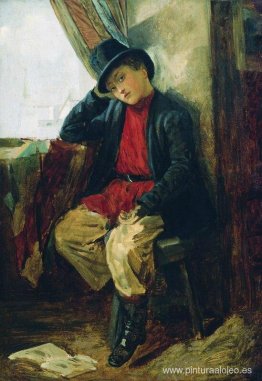 Retrato de Vladimir Makovsky en la infancia