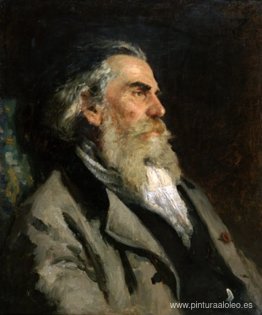 Retrato del artista A. P. Bogolubov