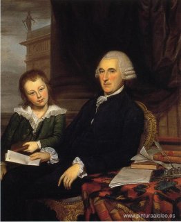 El gobernador Thomas McKean y su hijo, Thomas, Jr.