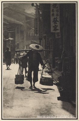 Una calle en China