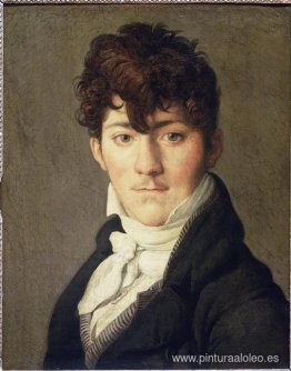 Retrato de Auguste Francois Talma, alférez, sobrino del trágico