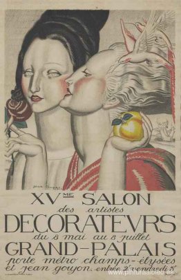 Cartel del XVme Salon des artistas decoradores