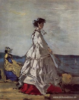 Princesa Pauline Metternich en la playa