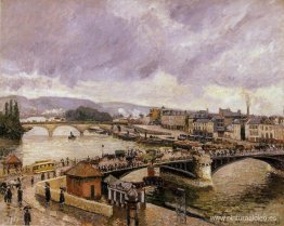 El Pont Boieldieu, Rouen, efecto lluvia