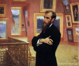 Retrato de Pavel Tretyakov, fundador de la Galería Tretyakov