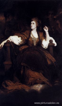 Retrato de la señora Siddons como la musa trágica