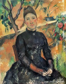 Madame Cézanne en el invernadero