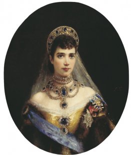 Retrato de Maria Feodorovna (Dagmar de Dinamarca)