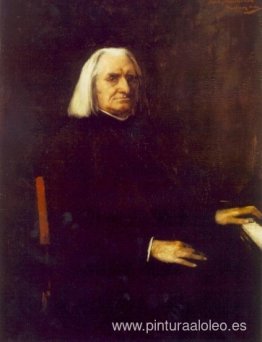 Retrato de Franz Liszt