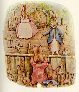 Peter Rabbit - Benjamín y Flopsy Bunny