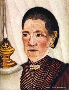 Retrato de Josephine, la segunda esposa del artista.