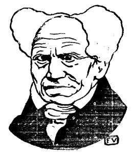 El filósofo alemán Arthur Schopenhauer