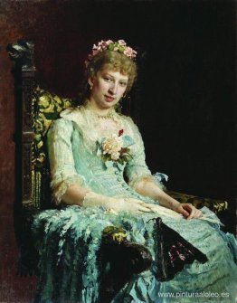 Retrato de una mujer (E.D. Botkina)