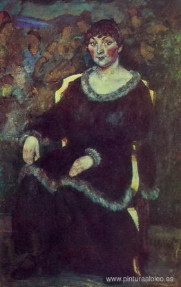 retrato de una mujer