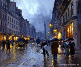 Rue de la Paix, Lluvia