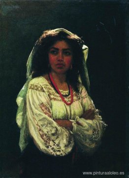 Retrato de una mujer italiana