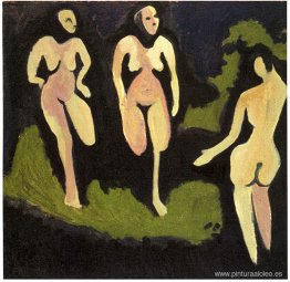 Desnudos en una pradera