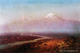 Río Araks y Ararat