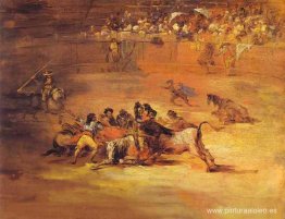 Escena de una corrida de toros