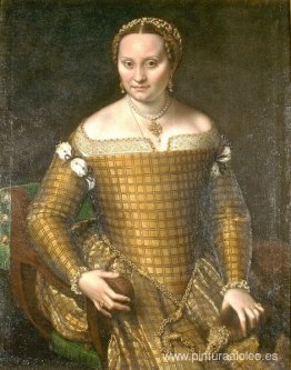 Retrato de Bianca Ponzoni Anguissola, la madre del artista