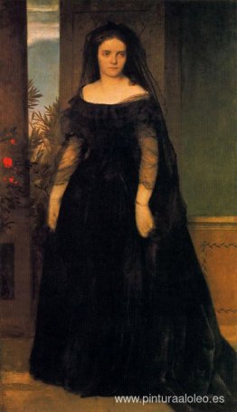 Retrato de la actriz Fanny Janauscher