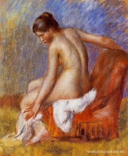 Desnudo en un sillón