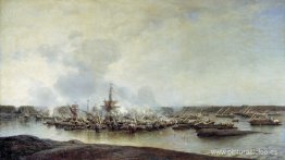 La batalla de Gangut, 27 de julio de 1714