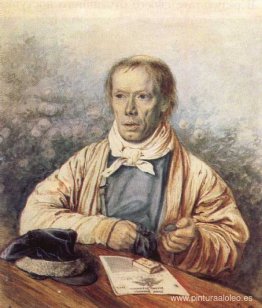 Retrato de A. I. Fedotov, el padre del artista