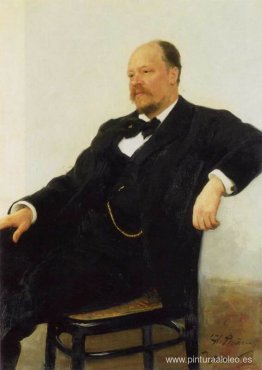 Retrato del compositor Anatoly Konstantinovich Lyadov