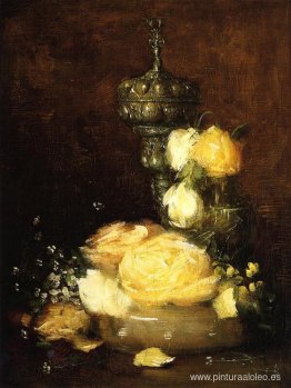 Cáliz de Plata con Rosas