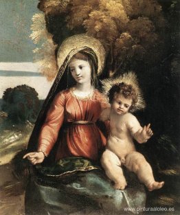 virgen y el niño