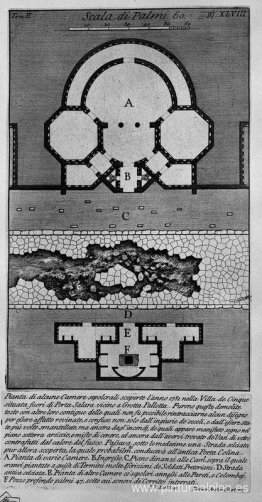 Las antigüedades romanas, t. 2, lámina XLVIII. Plano de algunas