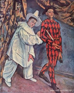 Pierrot y Arlequín (Mardi Gras)