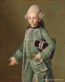 Retrato de Alexey Bobrinsky cuando era niño