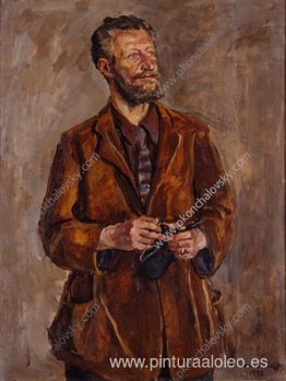 Retrato del crítico de arte Sergei Nikolaevich Troynitskogo