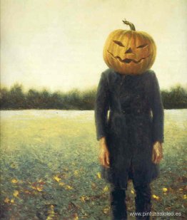 Cabeza de calabaza - Autorretrato