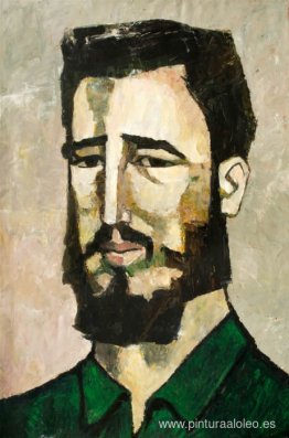 Retrato de Fidel Castro