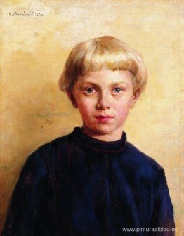 retrato del niño