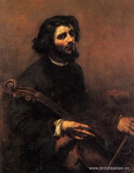 El violonchelista, Autorretrato