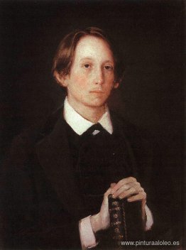 Retrato del artista A M Vasnetsov