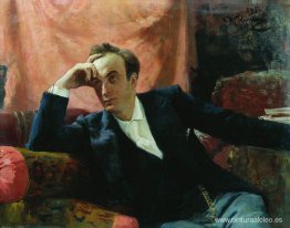 Retrato del actor y dramaturgo Grigory Grigorievich Ghe