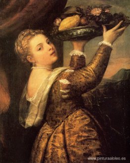 Niña con una canasta de frutas (Lavinia)