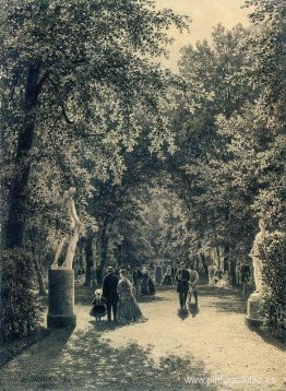 Callejón del Jardín de Verano en San Petersburgo