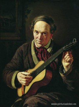 Retrato de E.Makovsky, padre del artista.