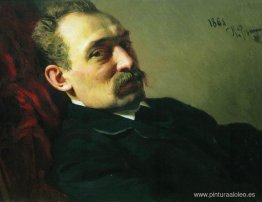 Retrato del arquitecto Philip Dmitrievich Hloboschin