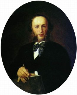 Retrato del artista I.K. Aivazovski